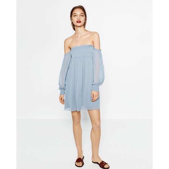 Zara off shoulder dress - Picture 2 of 4